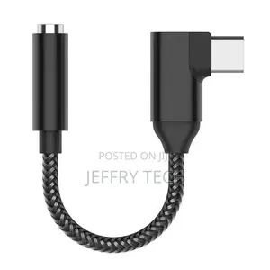 TA14 Type-C to 3.5mm Audio Elbow Earphone Adapter