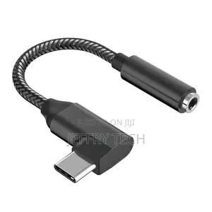 TA14 Type-C to 3.5mm Audio Elbow Earphone Adapter