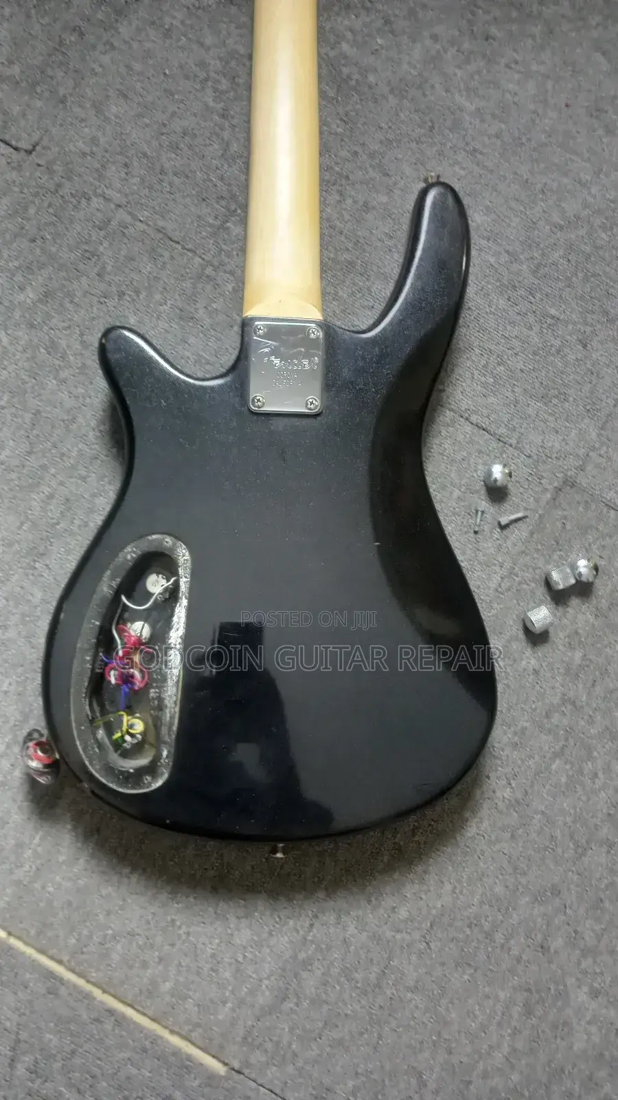 Electric Bass Guitar Wireing Repair