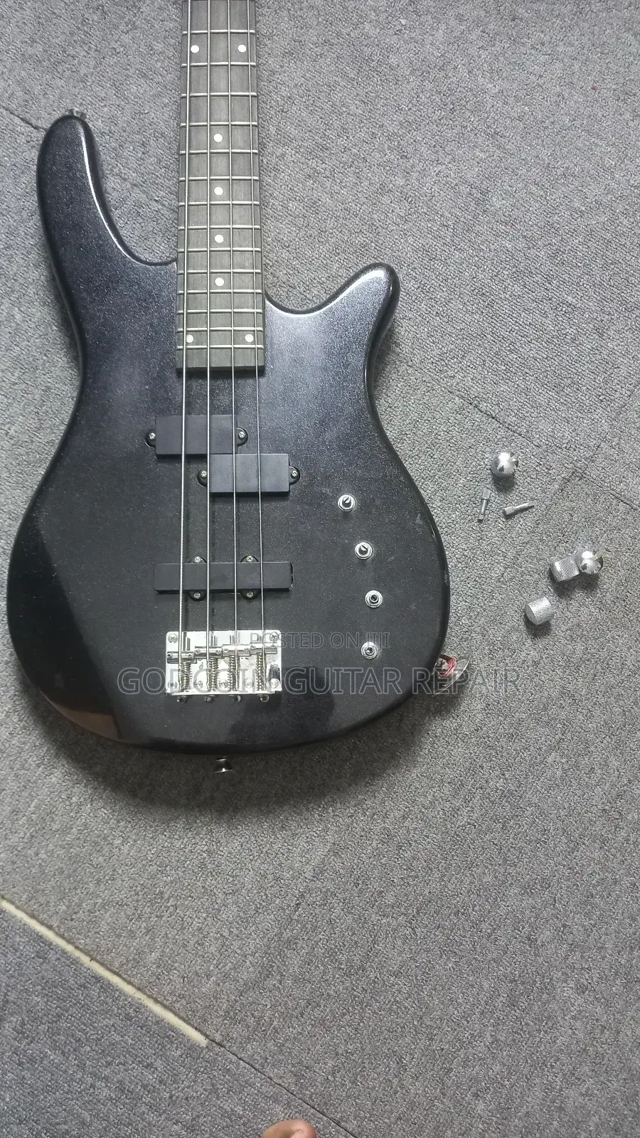 Electric Bass Guitar Wireing Repair