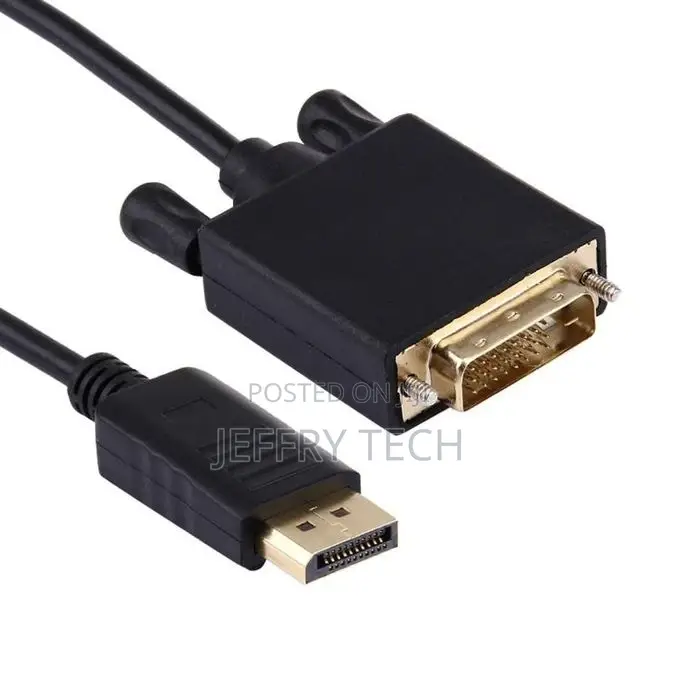 1.8m Displayport Male to DVI Male High Digital Adapter Cable
