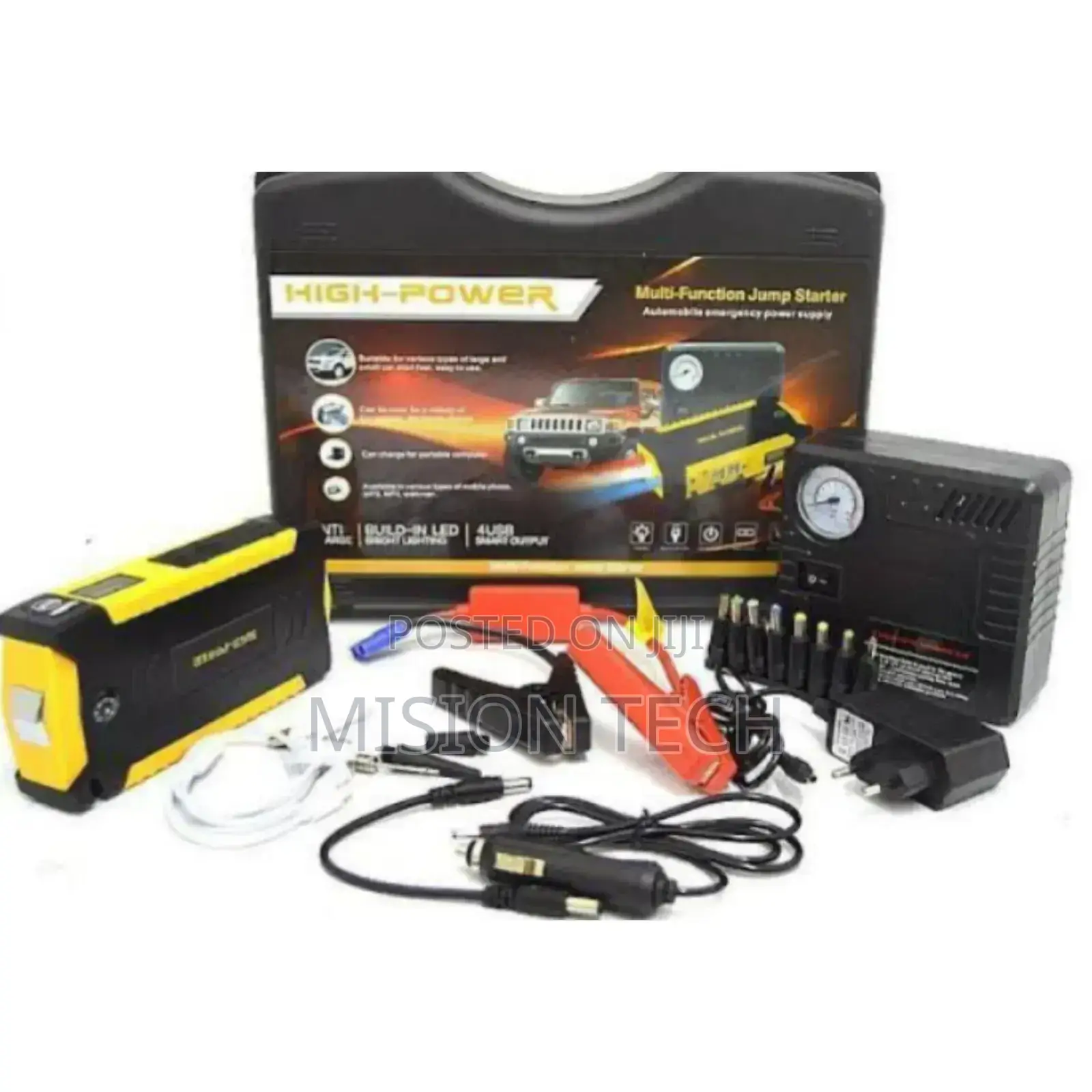 Portable Car Jump Starter Kit.
Brand: Generic