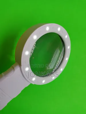 30× Wide Magnifying Glass With LED Lights
