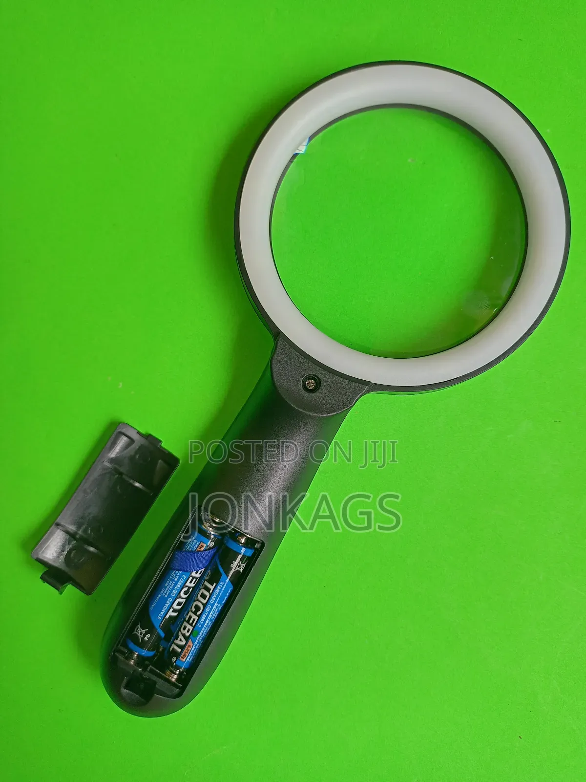 90mm Hand-held Magnifying Glass With 12 LED Lights