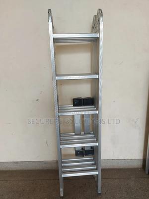4by5/20ft/5.7m Aluminium Multipurpose Ladders - thumbnail 2