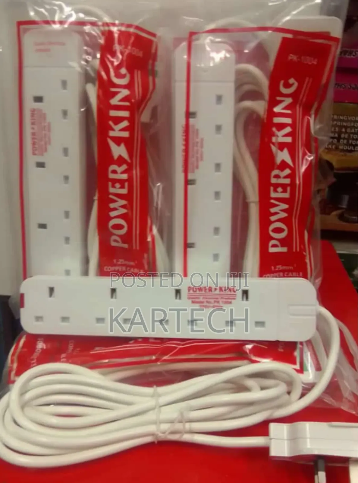 Power King Extension Cable 4 Way