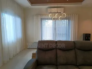Pure White Rings Window and Door Sheers
