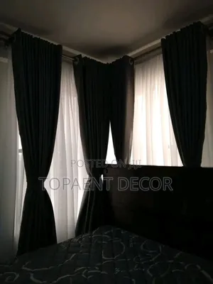 Super Classic Window Curtains and White Sheers