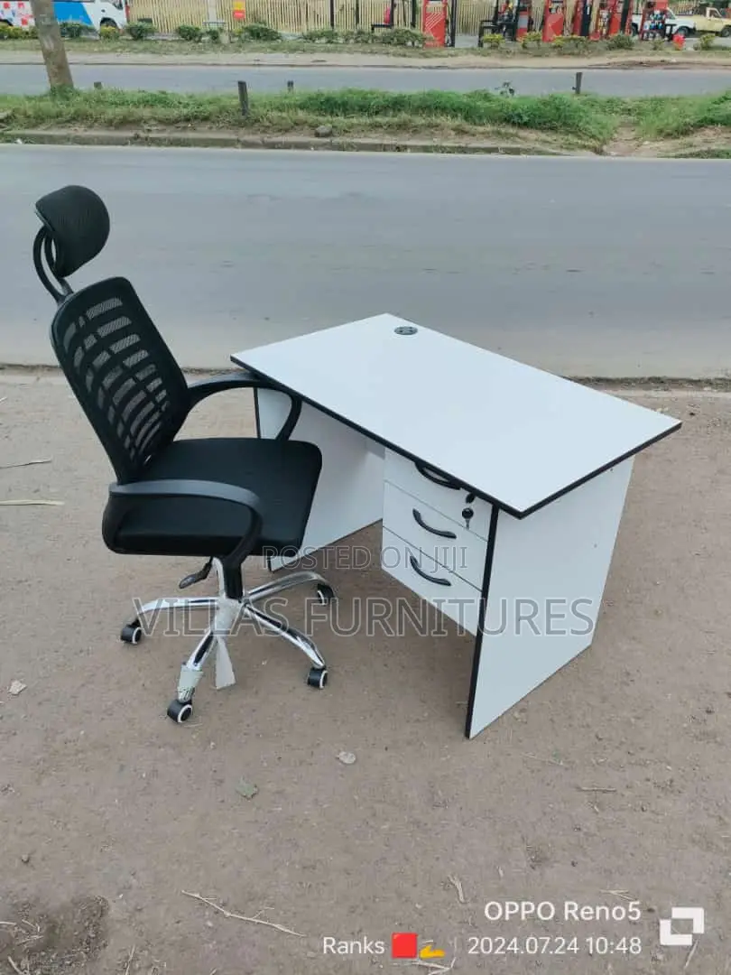 Office Desk and Office Chair