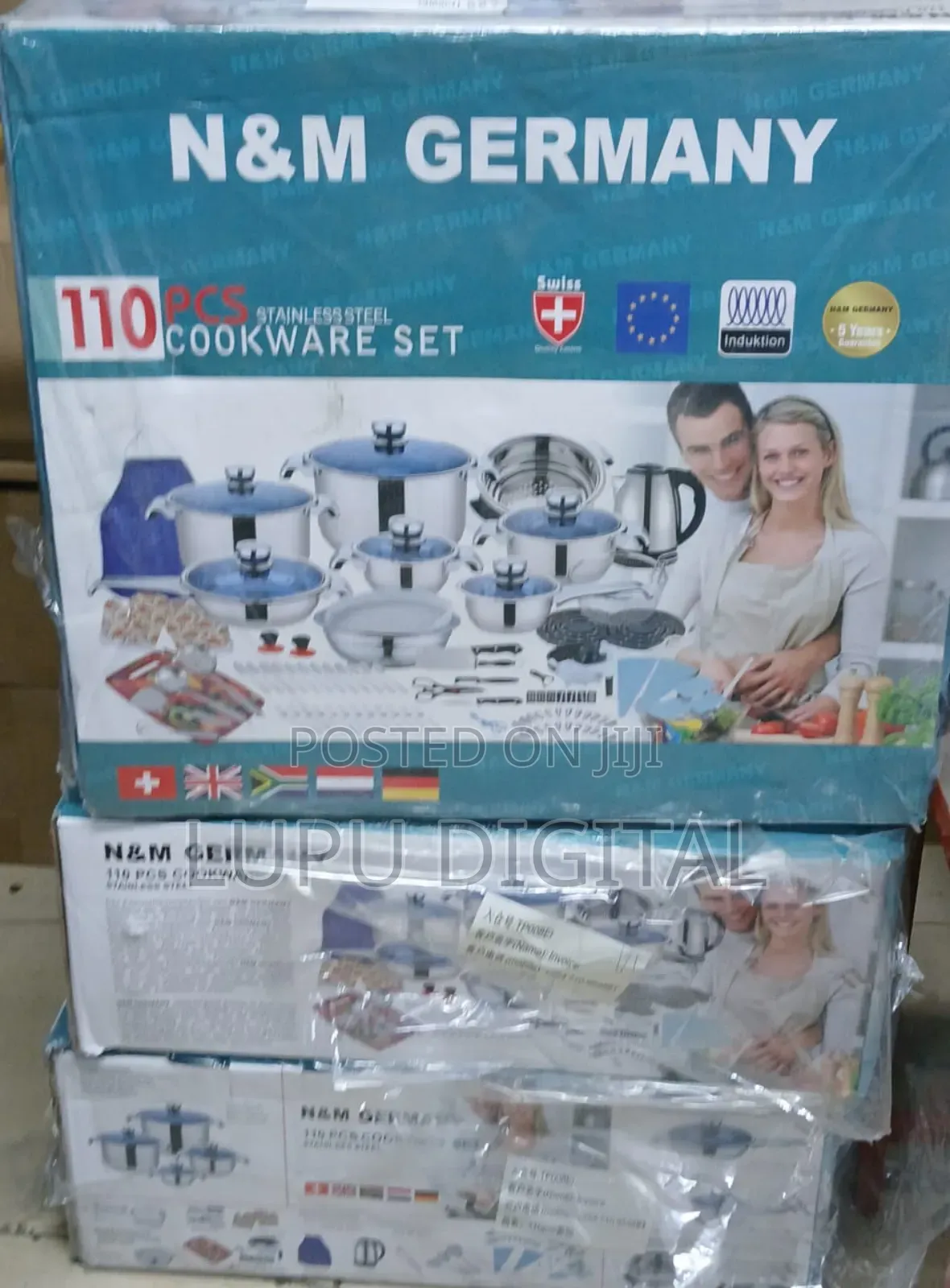 110 Pieces Marwa Cookware Set