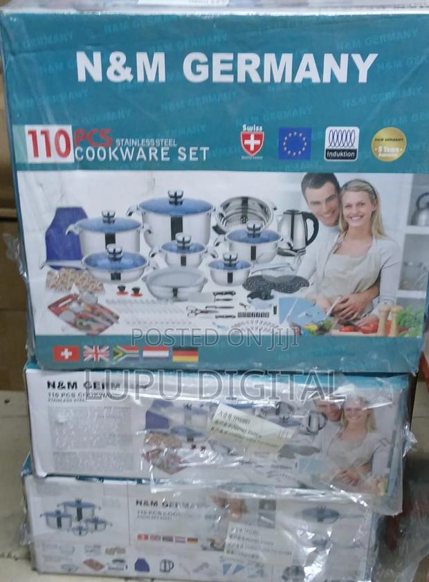 110 Pieces Marwa Cookware Set