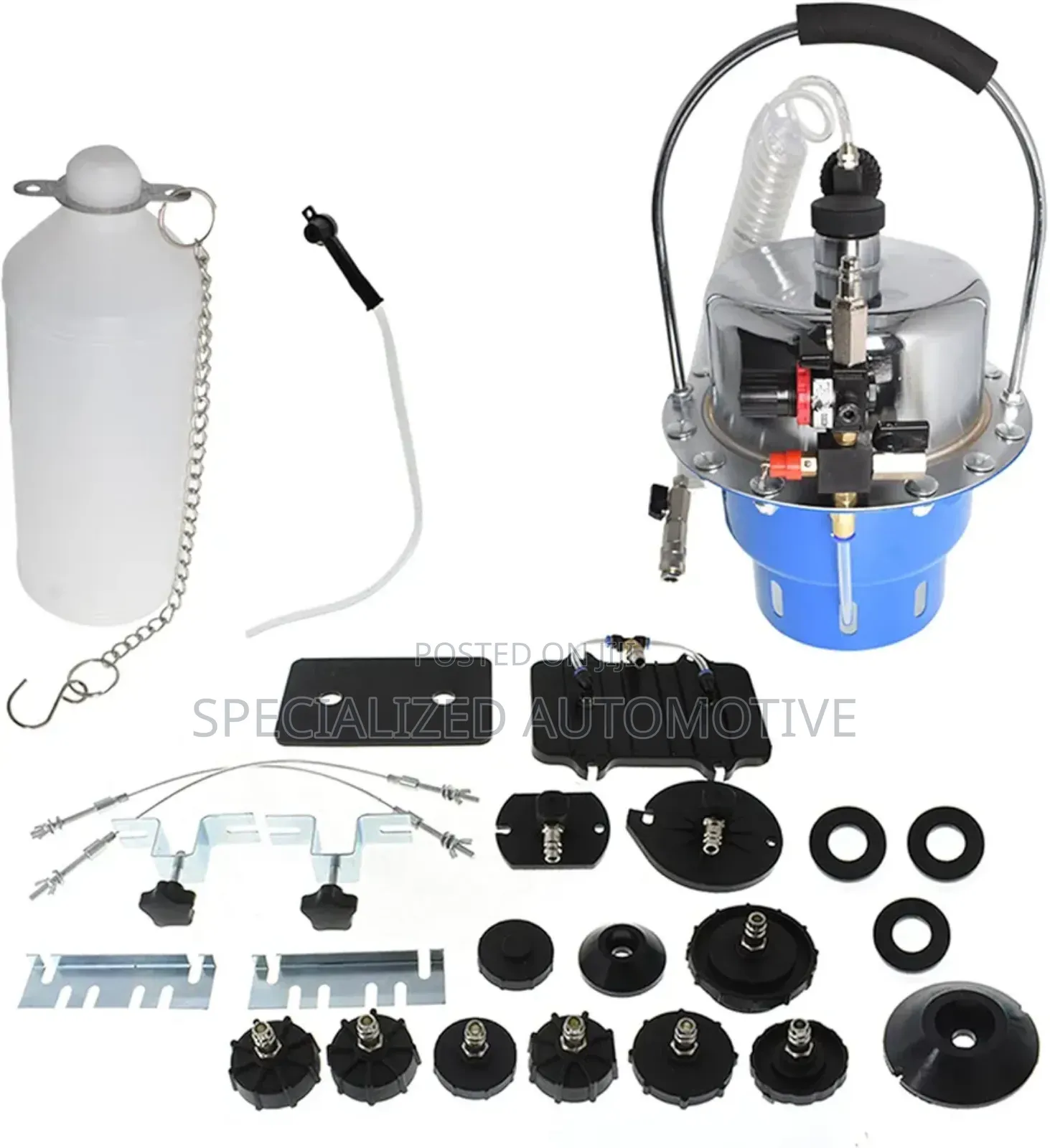 Vehicle Brake Bleeding Fluid Exchange Pneumatic Pressure Kit