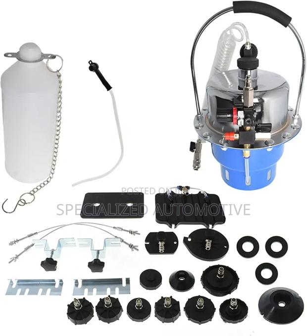Vehicle Brake Bleeding Fluid Exchange Pneumatic Pressure Kit