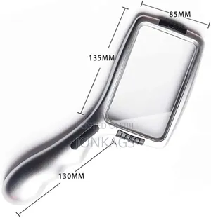 Rectangle Magnifier With 10 LED and Touch Sensitive Switch