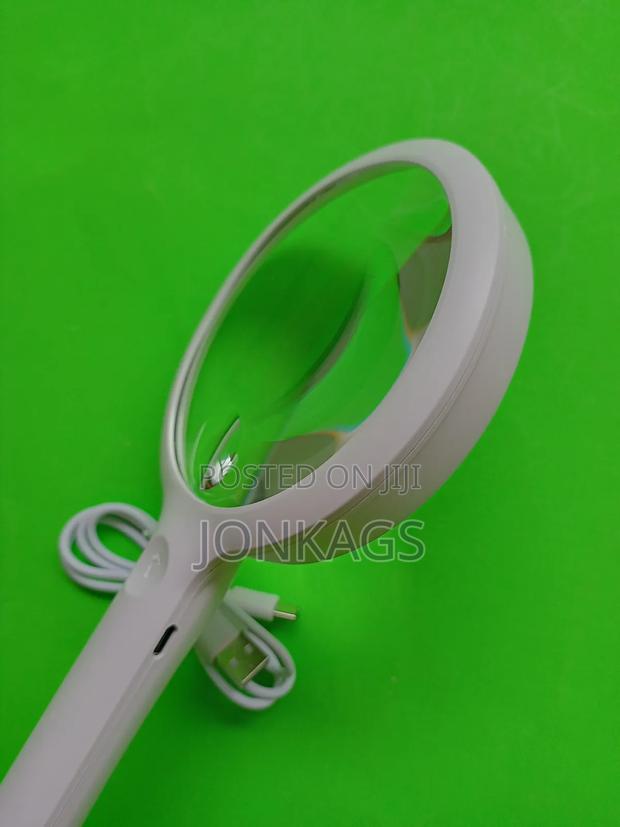110 Mm Rechargeable Touch Adjustable Light Magnifying Glass - thumbnail 10