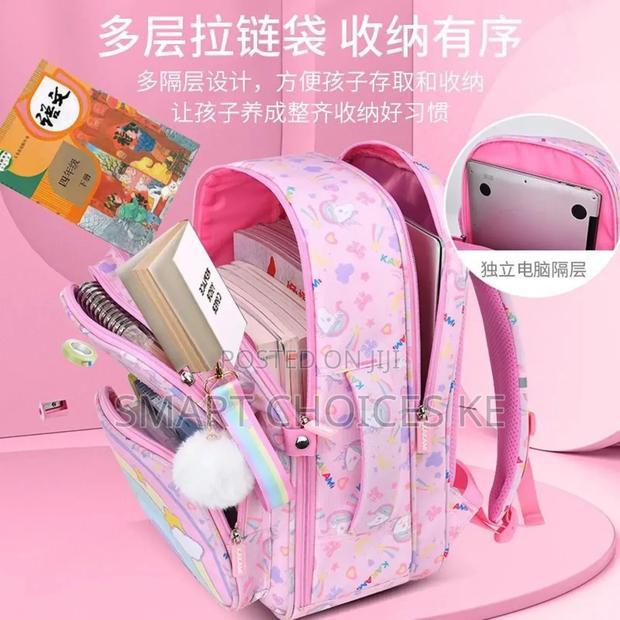 Cartoon Children Rainbow School Bag - thumbnail 2