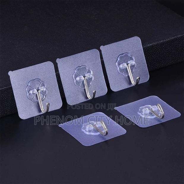 Multipurpose Colour Clear Hooks