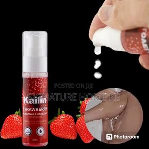 30ml Kailin Water-Based Edible Lubricant Strawberry Flavor - thumbnail 2