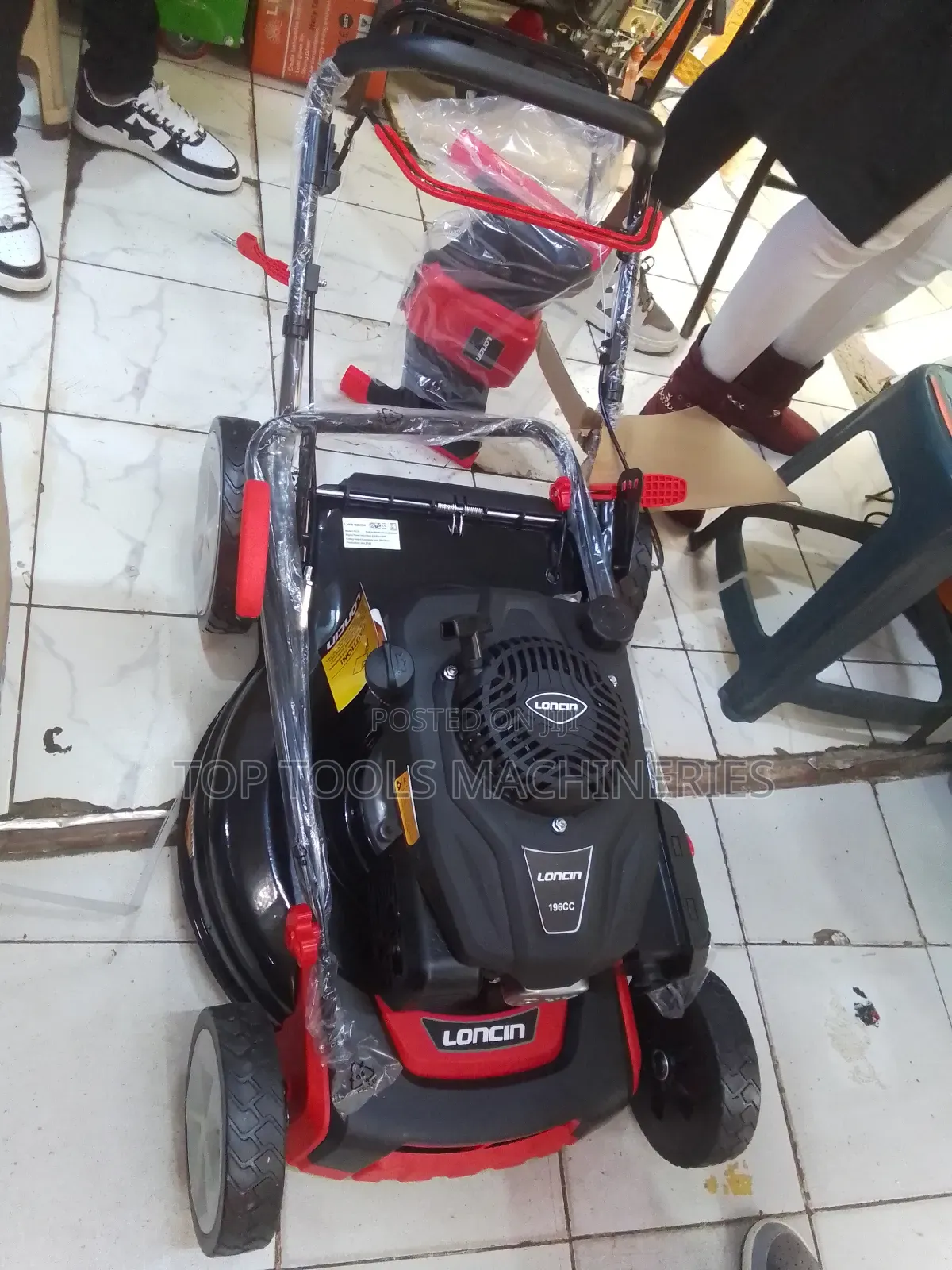 Original Locin Lawn Mower Self Propelled 196cc