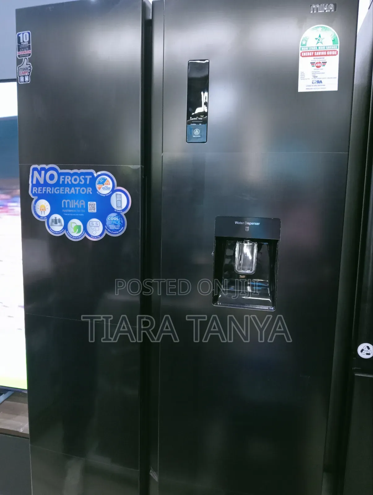 Mika Side by Side No Frost Fridge