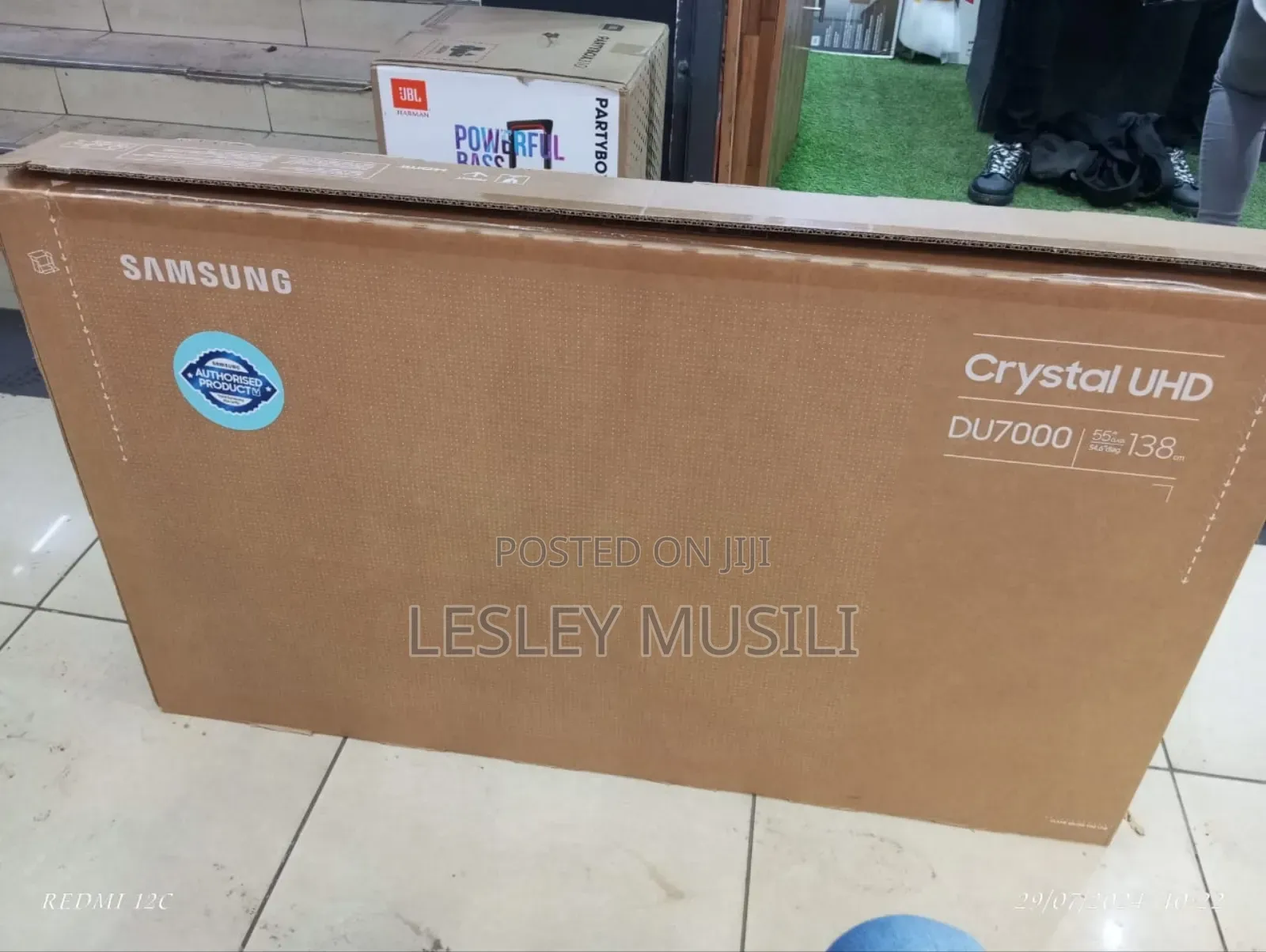 Samsung 55" 55DU7000UXKE Crystal Smart TV - UHD