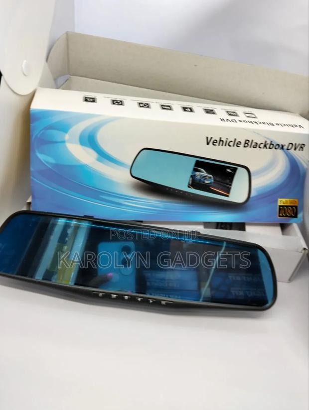 Blackbox DVR With Dual Camera and Parking Sensor