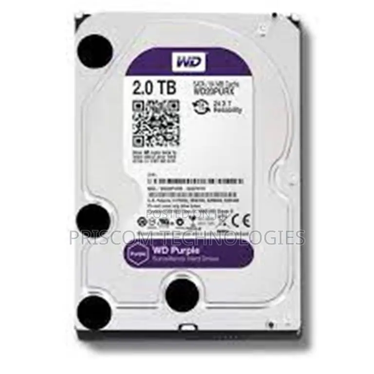 2TB WD CCTV Cameras Surveillance Internal Hard Drive HDD