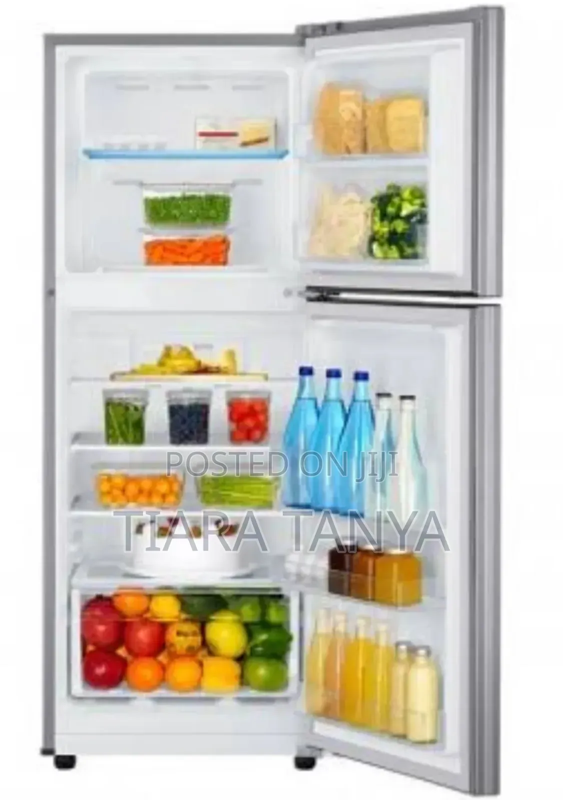 Samsung 208ltrs Double Door Fridge- RT26HAR2DSA -Silver