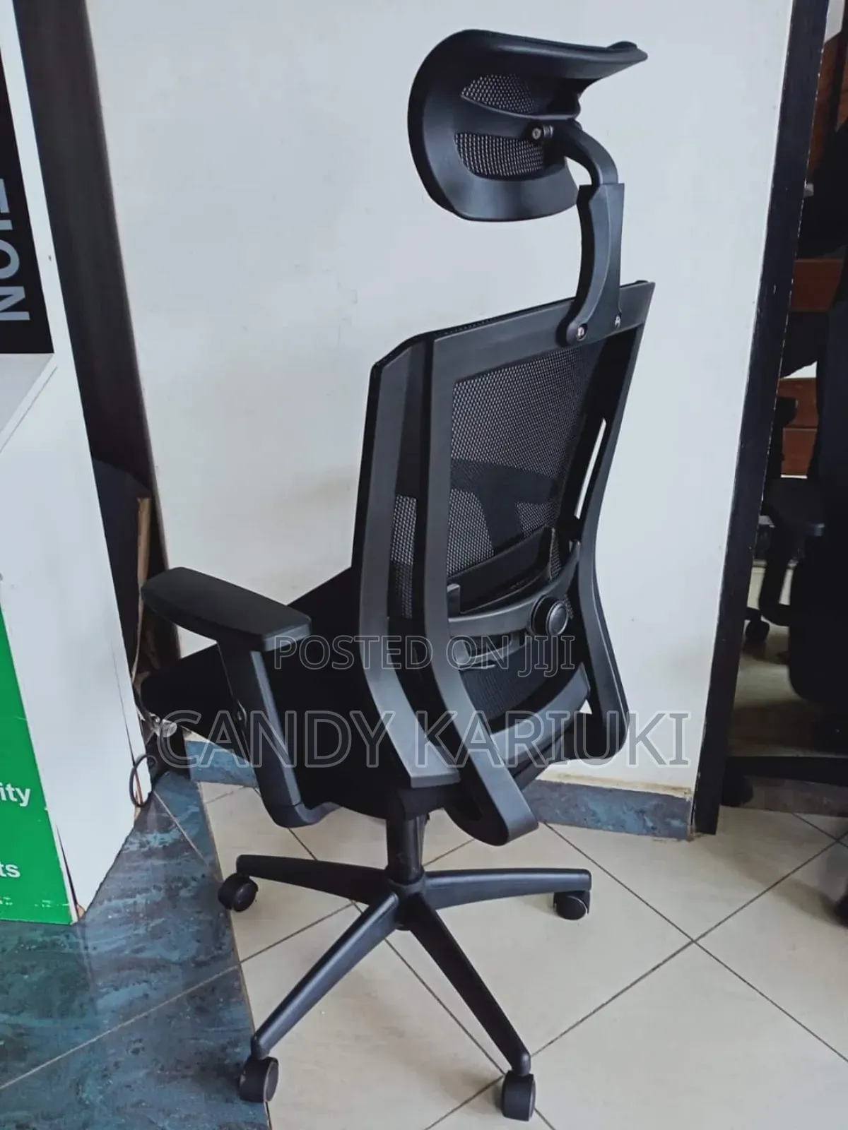 Orthopaedic Office Chair With Adjustable Arms