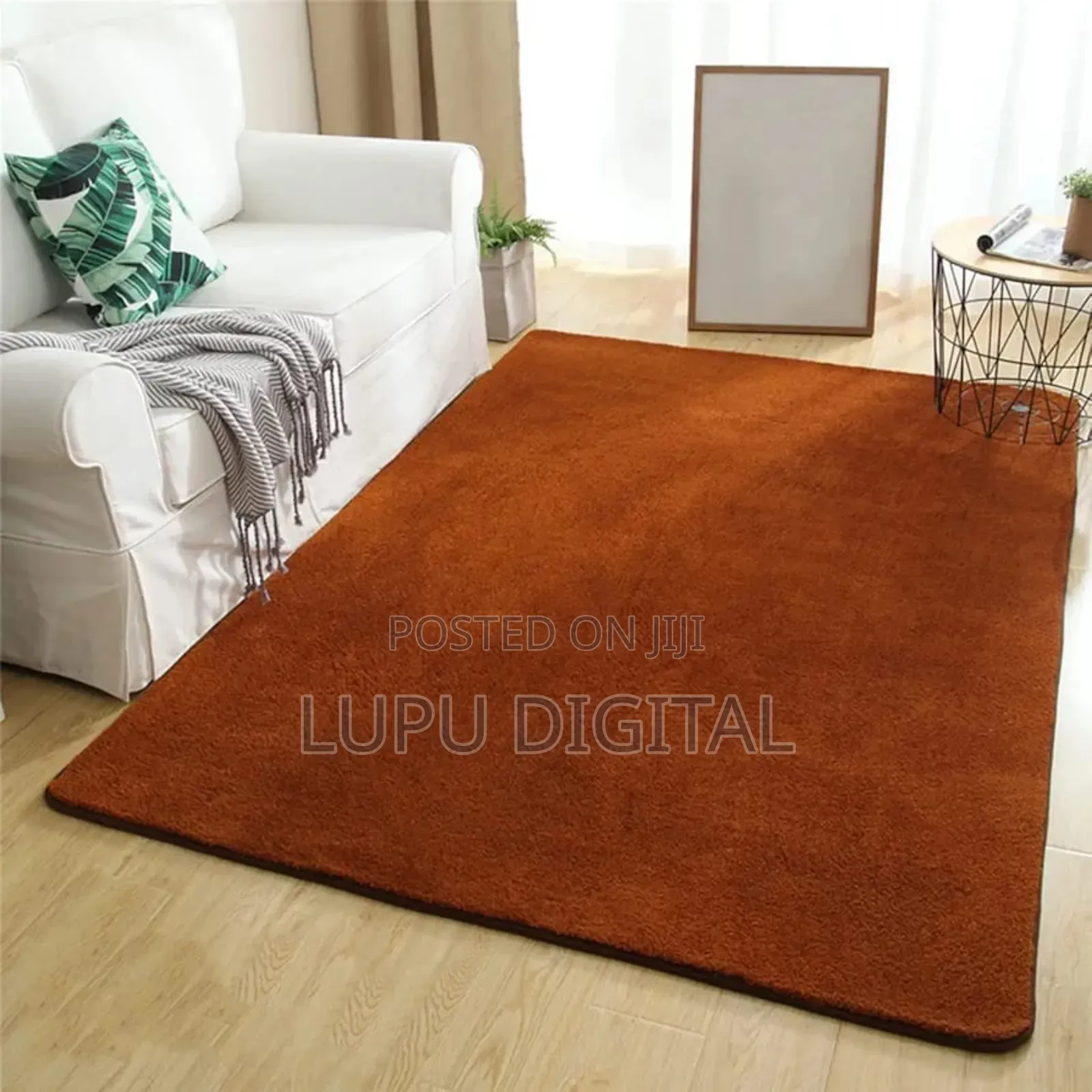 Modern Luxury Style Nordic Rabbit Fur Carpet Size:6 × 9 Feet