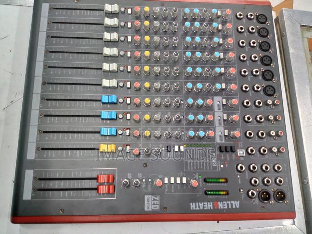 Compact Professional Stereo Mixer Zed-12fx 12ch Allen Heath - main view