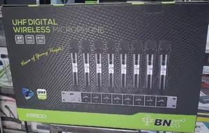 UHF Digital Wireless Mic 8pcs Microphone (Changeable Freq)