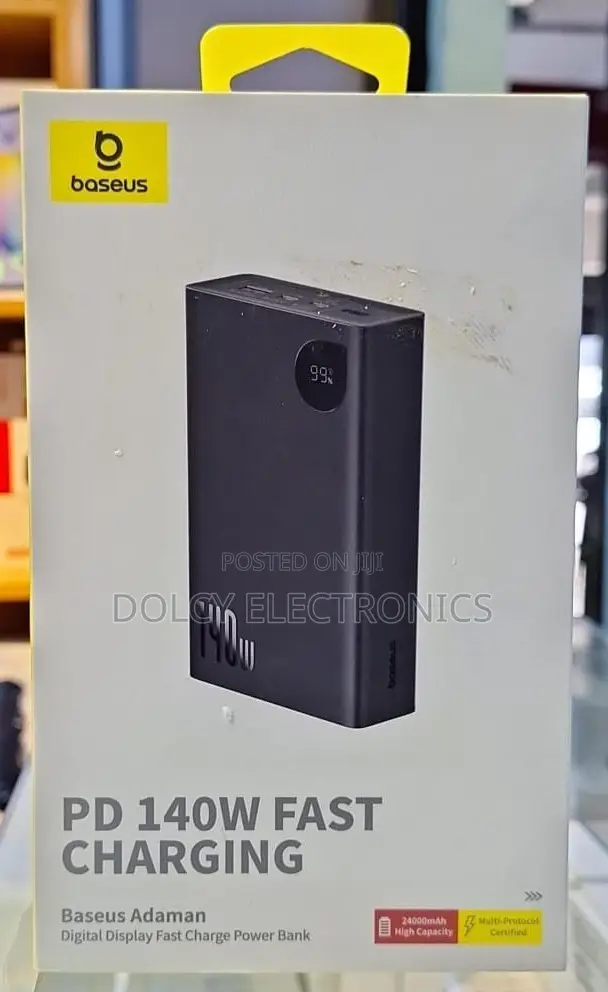 Baseus Adaman Laptop Power Bank 140W 24000mah