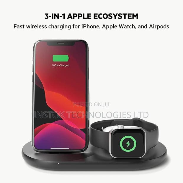 Belkin 3 in 1 Wireless Charging Station - thumbnail 2
