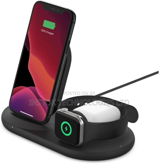 Belkin 3 in 1 Wireless Charging Station - main view