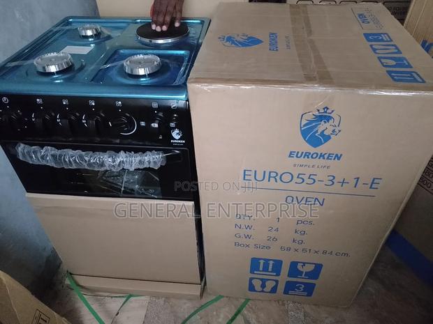 Cooker, Euroken 3+1 Standing Cooker