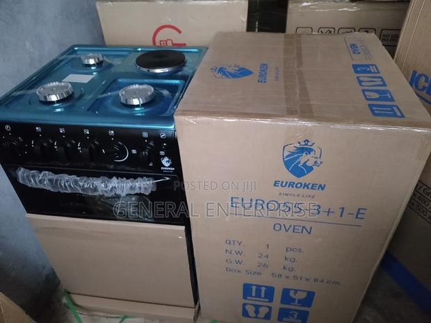 3gas+1electric Euroken Standing Cooker With Electric Oven