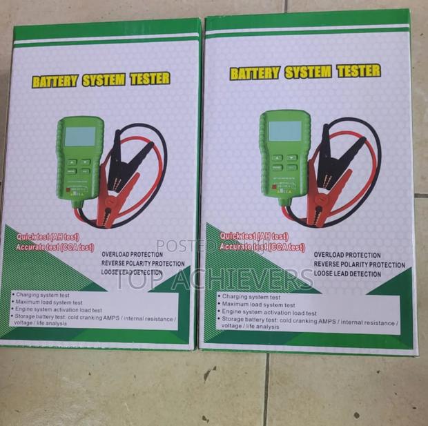 Digital Battery Tester - main view