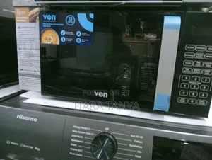 Von Vamg-20dgb 20l Microwave Oven Grill - Black