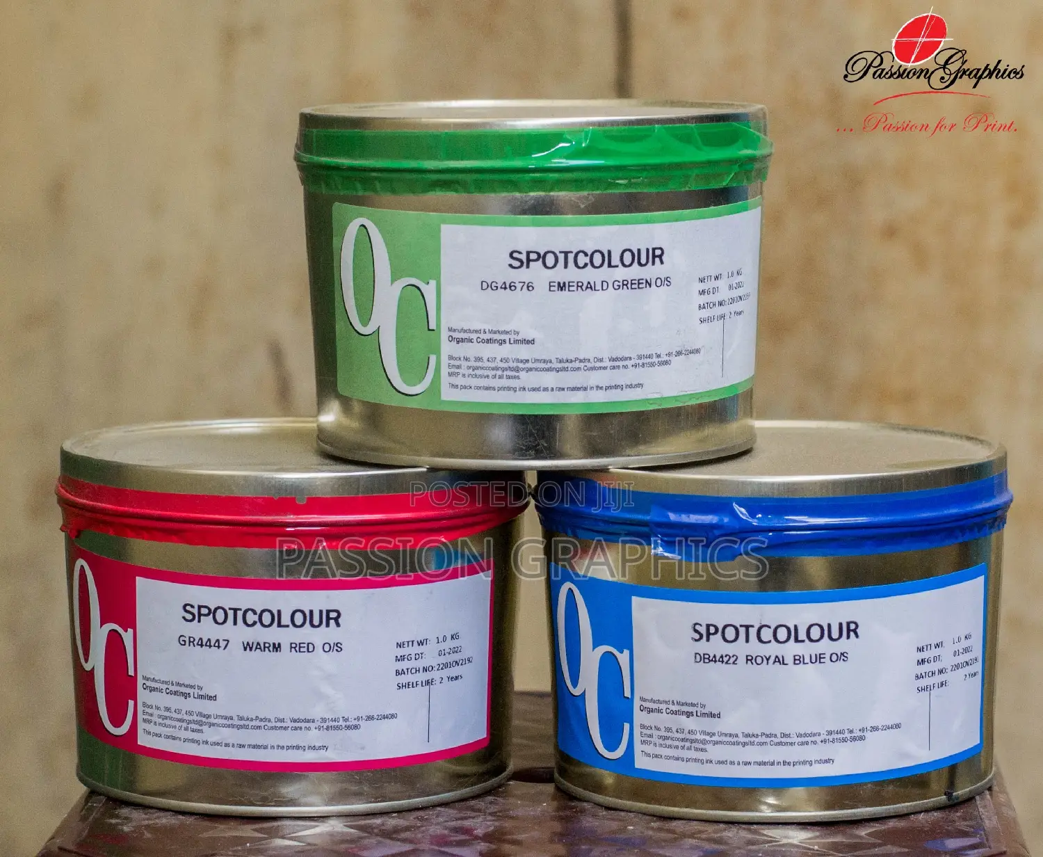 Offset Printing Ink (Spot Colors)