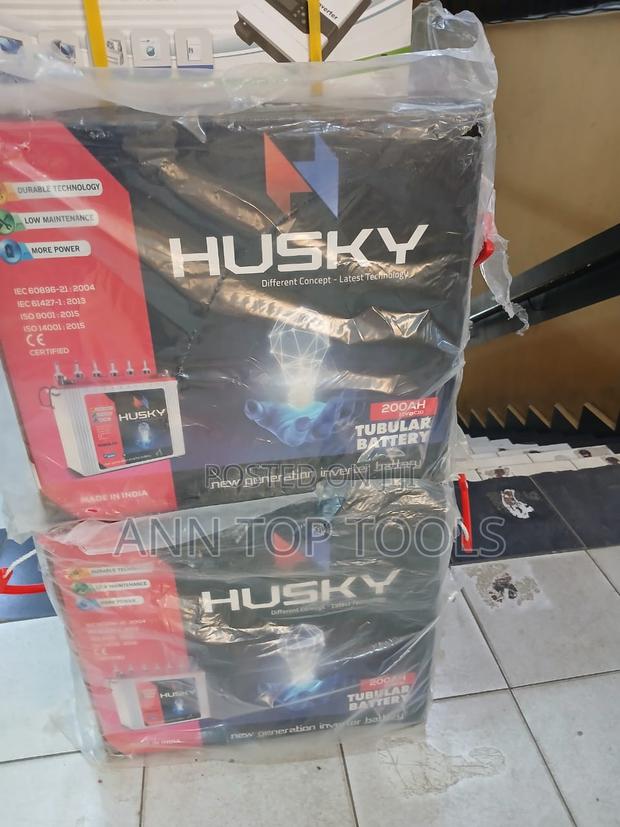 200 Ah Husky Tubular Battery - main view
