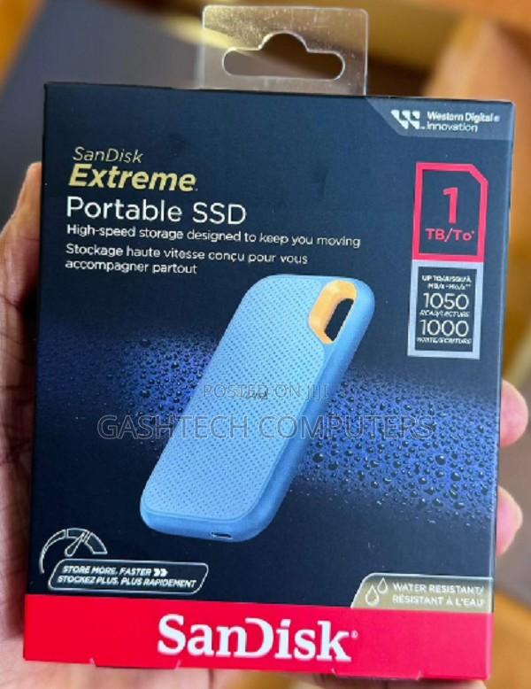 Sandisk E61 Extreme Portable External SSD V2 1tb - Sdssde61