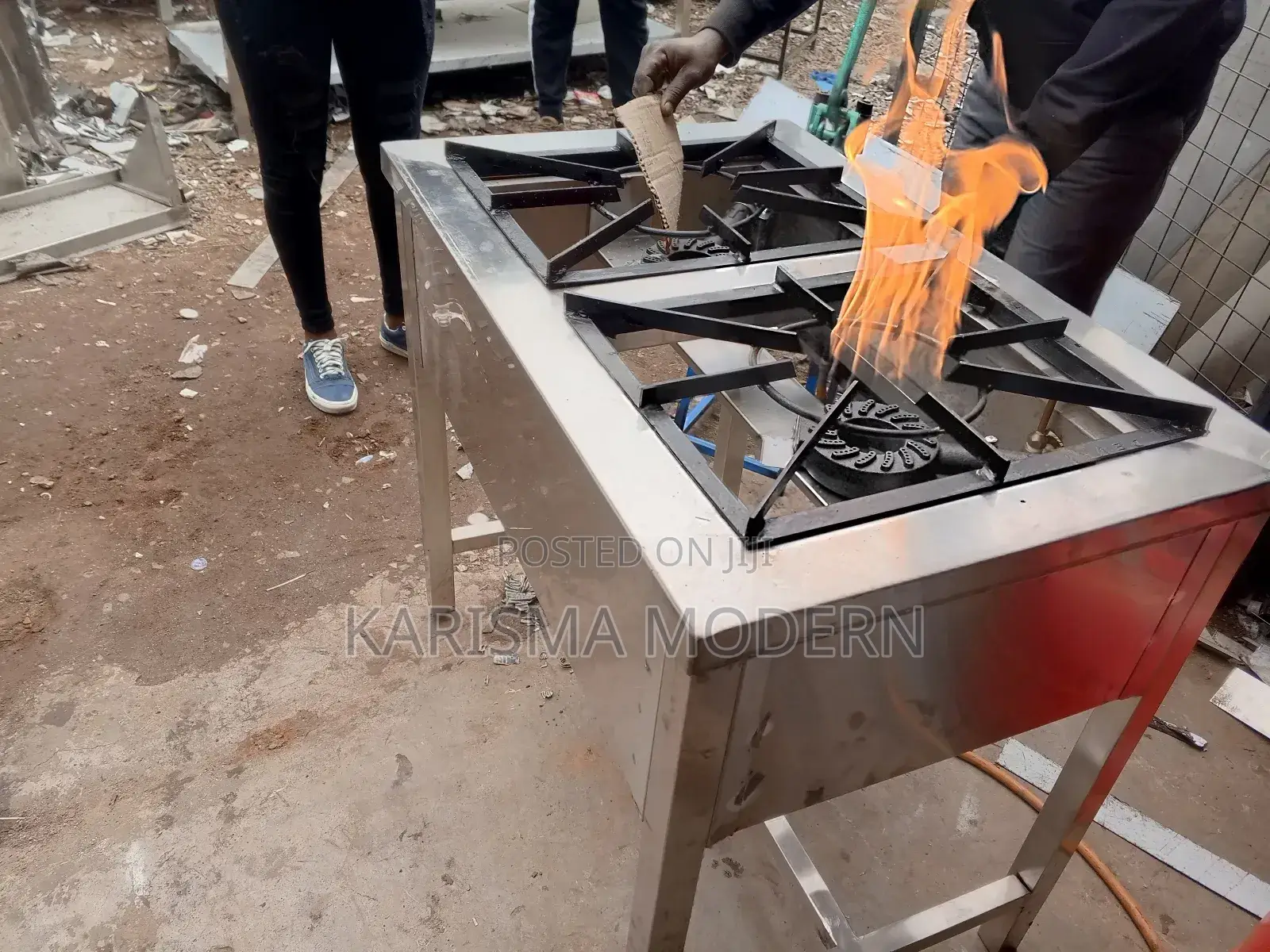 HP/LP Two Burner Gas Cooker