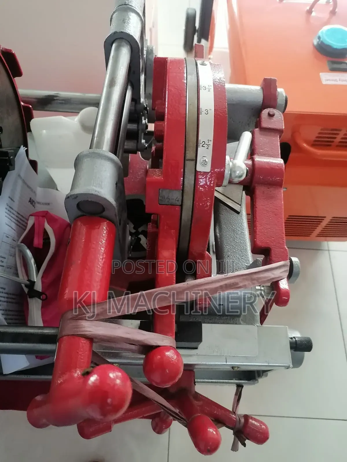 Aico Pipe Threading Machine Single Phase Electric.