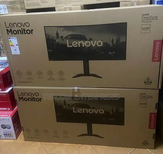 Lenovo G34w-30 34" Ultrawide WQHD Curved Gaming Monitor 34"