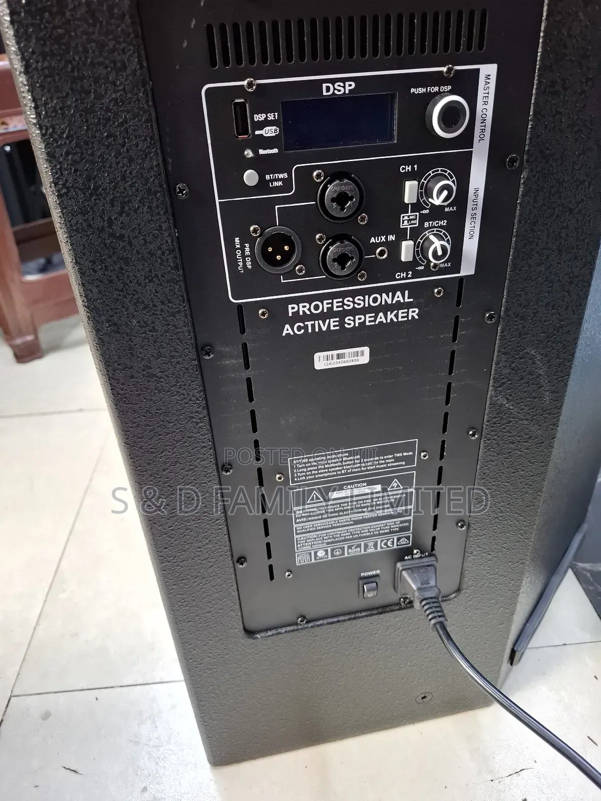 RCF 15 Inch Active Monitor Speaker
