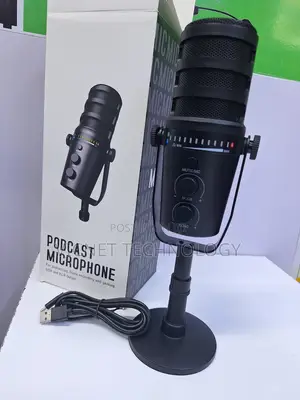 Podcast 3.5mm Aux and Usb-C Microphone