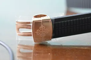 Patek Philippe Aquanaut Rose Gold Black Rubber Straps