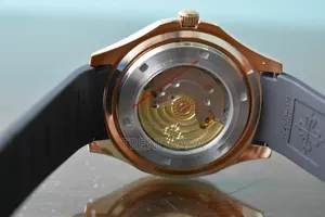 Patek Philippe Aquanaut Rose Gold Black Rubber Straps