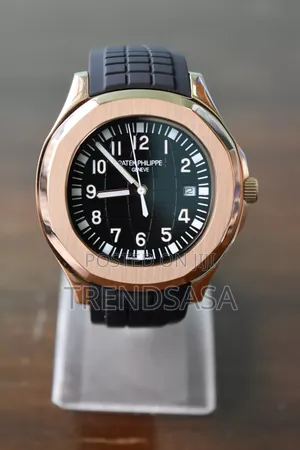 Patek Philippe Aquanaut Rose Gold Black Rubber Straps